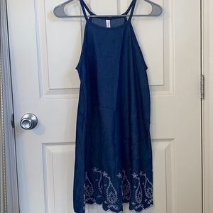 Denim Swing Dress